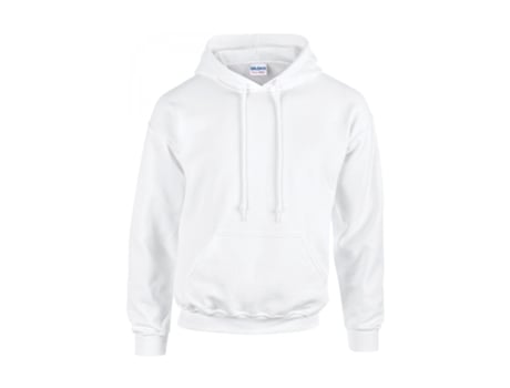 Sweatshirt para Unisexo GILDAN (M - Algodão - Branco)