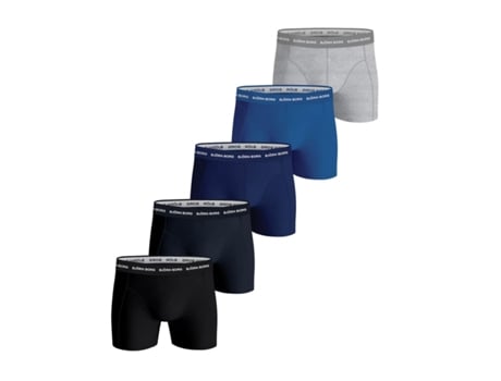 Boxers BJÖRN BORG Homem (L - Multicolorido - Pack 5)