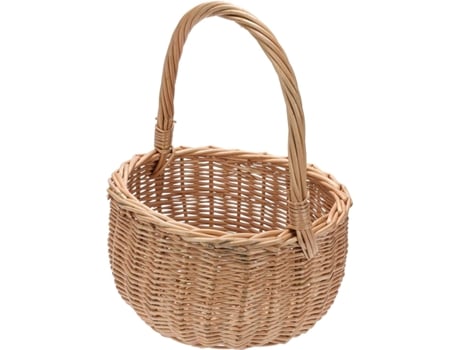 Cesta decorativa 20 x 30cm cesta de armazenamento cesta de brinquedo, cesta de lareira, cesta de mercado cesta de tecido BOGATECO