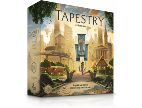 Jogo de Tabuleiro  Tapestry (Inglês - Idade Mínima: 12)