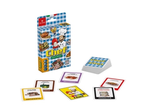 Jogo de cartas DAL NEGRO Chef (6 anos)