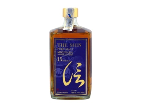 Whisky Single Malt SHINOBU The Shin Mizunara Pure 15 Anos (0.7 L - 1 Unidade)