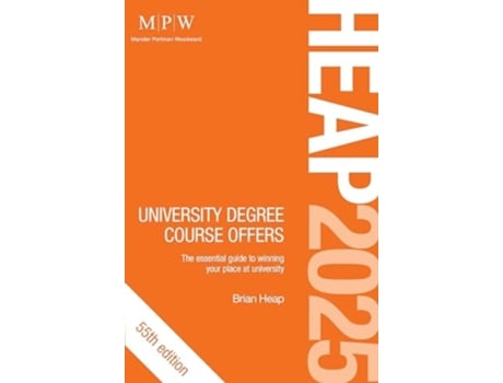 Livro HEAP 2025 University Degree Course Offers de Brian Heap (Inglês)