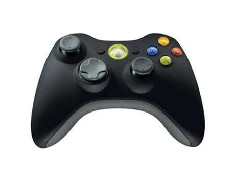 Comando Xbox 360 Microsoft Usb Hdwr Black Wireless Wortenpt