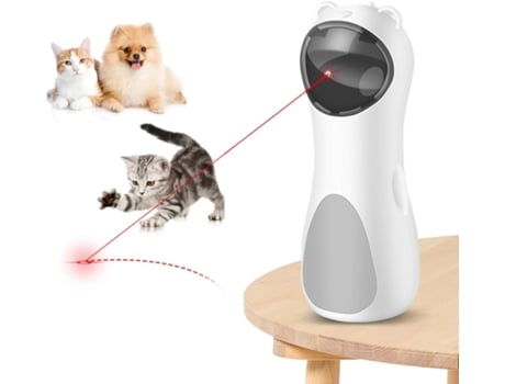 Brinquedo de Bola de Provocação de Gato, Varinha de Provocação de Jogo  Automático para Gato Giratória de 360 ​​graus para Ambientes Internos  (Rosa) : : Pet Shop