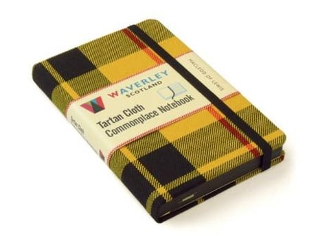 Livro waverley (m): macleod of lewis tartan cloth commonplace pocket notebook de designed by waverley scotland from an idea by ron grosset (inglês)