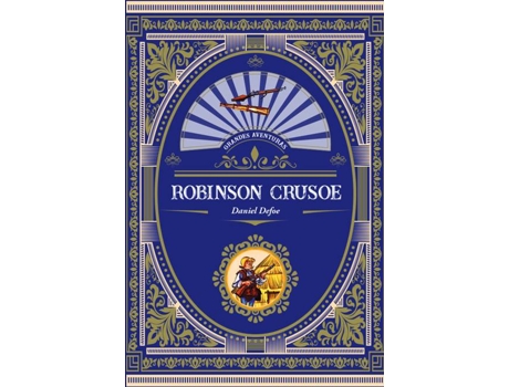 Livro Robinson Crusoe de Daniel Defoe (Espanhol)