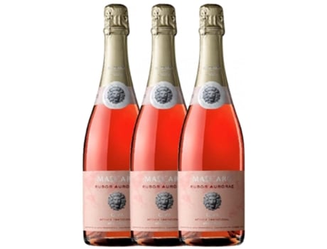 Espumante MASCARÓ Mascaró Rubor Aurorae Grenache Brut Cava Reserva (0.75 L - 3 unidades)