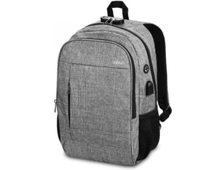 Subblim Urban Lock Mochila para Portátil até 16" Cinzenta