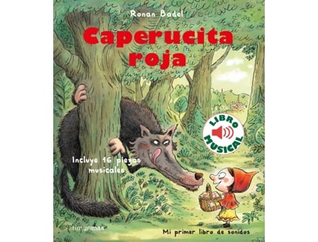 Livro Caperucita Roja. Libro Musical de Ronan Badel (Espanhol)