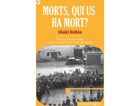 Livro Morts, Qui Us Ha Mort? de Iñaki Rubio (Catalão)