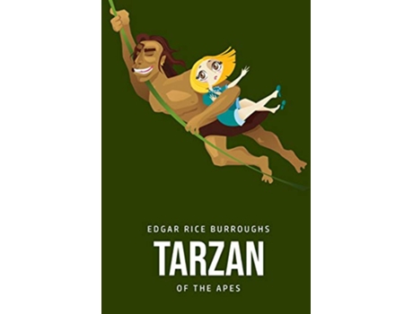 Livro Tarzan of the Apes de Edgar Rice Burroughs (Inglês)