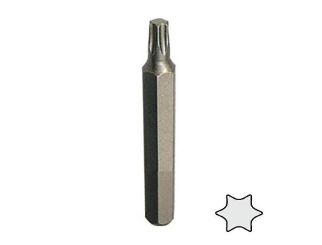 Punta atornillar mango 10mm torx larga punta atornill tx40