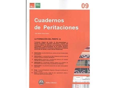 Livro Cuaderno Peritaciones, 9 La Formacion Del Perito de Jose Alberto Pardo (Espanhol)