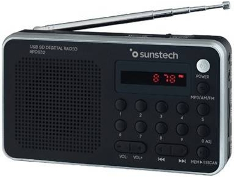 Rádio Portátil Digital  RPDS32SL Prateado