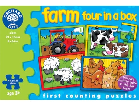 Puzzle  Farm Four In A Box