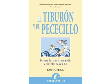 Livro El Tiburón Y El Pececillo de Jon Gordon (Espanhol)