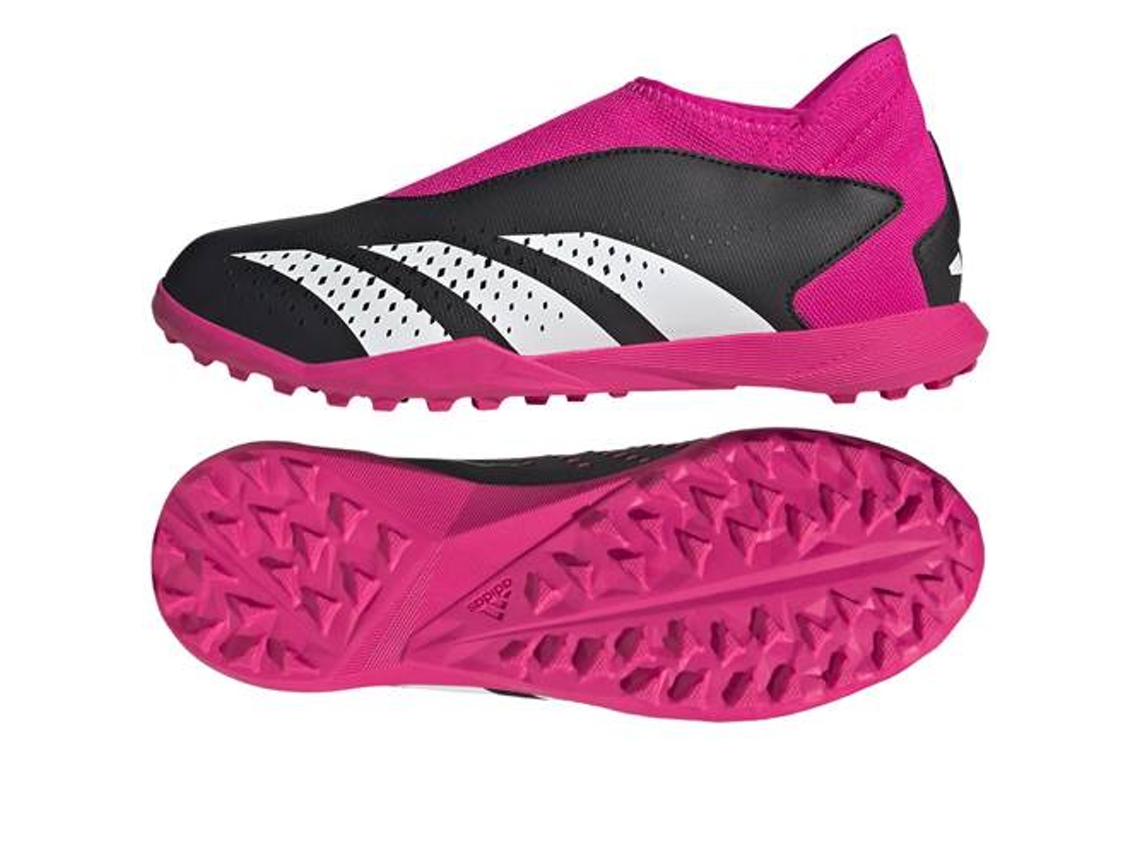 Chuteira rosa 2024 adidas 2018