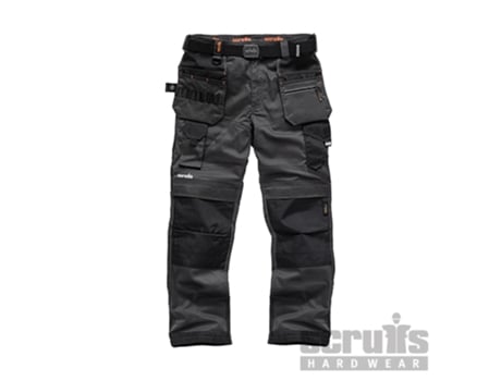 SCRUFFS T54783 Pantalón de Bolsillos Con Funda Pro Flex Color Gris