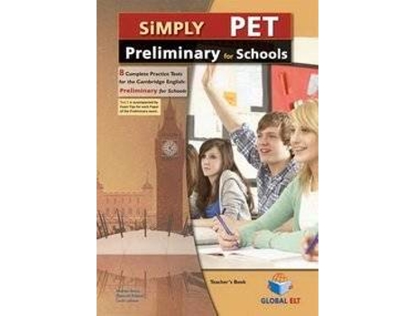 Livro Simply Cambridge English Preliminary Pet For Schools 8 Pr. Tests Se de Andrew Betsis (Inglês)