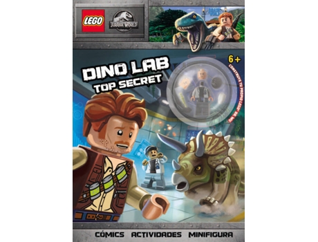 Livro Lego Jurassic World. Dino Lab Top Secret de VVAA (Espanhol)