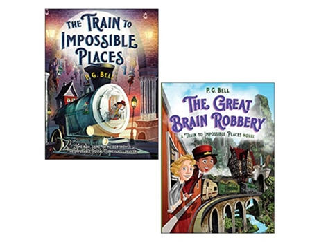 Livro Great Brain Robbery A Train to Impossible Places Novel de P G Bell (Inglês)