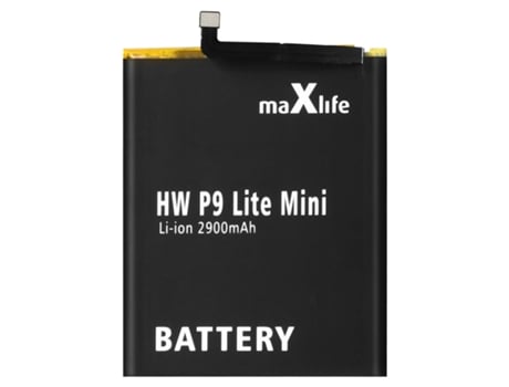 Bateria Interna Huawei P9 Lite Mini Y6 2017 e Y5 2018 MAXLIFE Preto