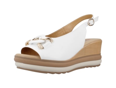 Sapatos de Mulher REPO Tecido Branco (39)