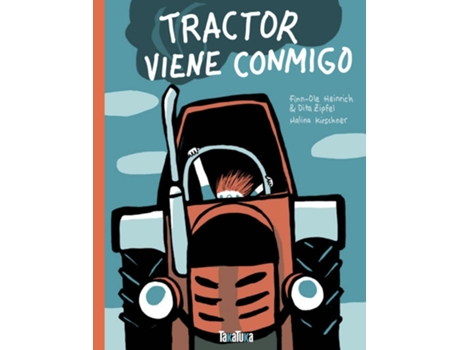 Livro Tractor Viene Conmigo de Finn-Ole Heinrich (Espanhol)