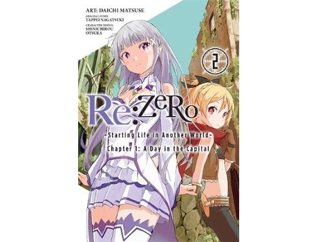 Livro re:zero -starting life in another world-, chapter 1: a day in the capital, vol. 2 (manga) de tappei nagatsuki (inglês)