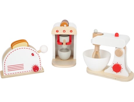 Kitchen Appliance Set Play Kitchen SMALL FOOT COMPANY (Idade minima recomendada: 3 anos)