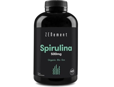 Suplemento Alimentar ZENEMENT Spirulina (600 Comprimidos)