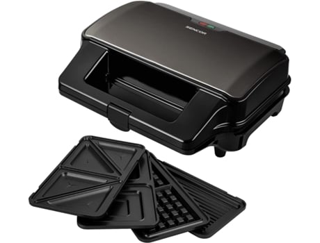 SENCOR Ssm 9978Bk Sandwichera 900 W Negro