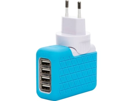 Carregador  Universal Sin Cable 4 Puertos Usb 2,1a