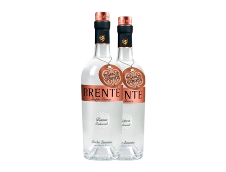 Aguardente Grappa BENIAMINO MASCHIO Brentè Bianca Imperiale Venezia (0.7 L - 2 Unidades)