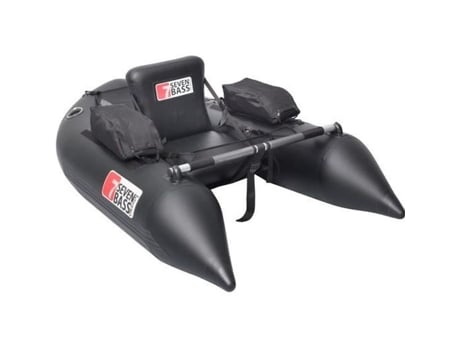 Sete Bass Float Tube Seven Bass - Linha Híbrida - Armada - Black