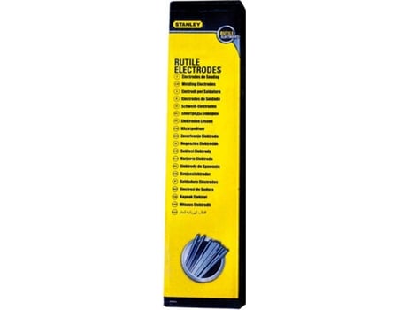 Elétrodo STANLEY WELDING Rutilo Para Soldagem Adv R D (3 25 mm x 350 mm 70 Unidades)