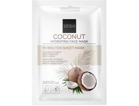 Máscara de Rosto  Face Mask Coconut Moisturising Face Sheet Mask (1pc)