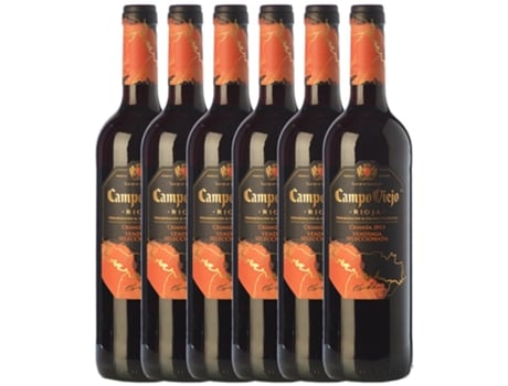 Vinho CAMPO VIEJO Campo Viejo Vendimia Seleccionada Tempranillo Rioja Crianza (0.75 L - 6 unidades)