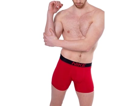 Boxers de Homem NIKE UNDERWEAR Vermelho (XL)