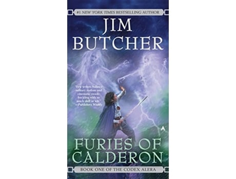 Livro Furies of Calderon de Jim Butcher (Inglês)