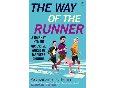 Livro the way of the runner de adharanand finn (inglês)