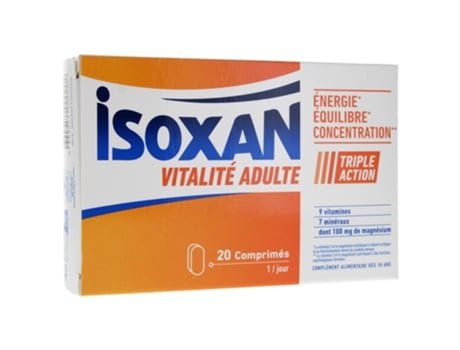 Vitalidade Adultos 20 comprimidos ISOXAN