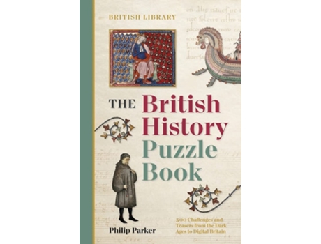 Livro The British History Puzzle Book de Philip Parker (Inglês)