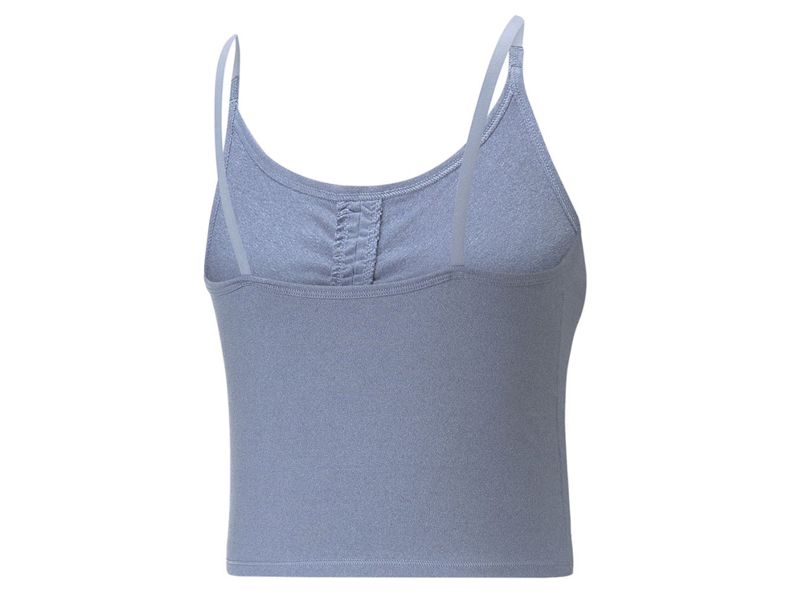 Top PUMA Top Esportivo Studio Foundation Ru Azul XS Mulher