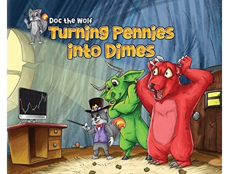 Livro Turning Pennies Into Dimes Doc the Wolf de Kevin Chu (Inglês - Capa Dura)