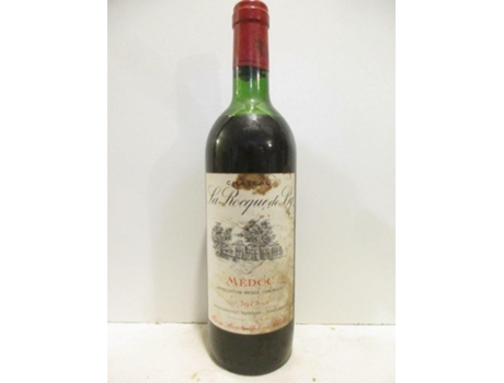 Vinho Tinto CHÂTEAU LA ROCQUE DE BY 1973 (75 cl - 1 unidade)