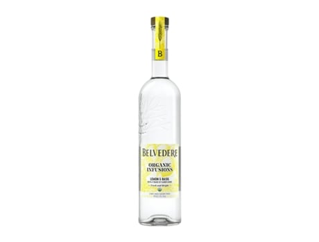 Vodca BELVEDERE Organic Infusions Lemon & Basil (0.7 L - 1 Unidade)