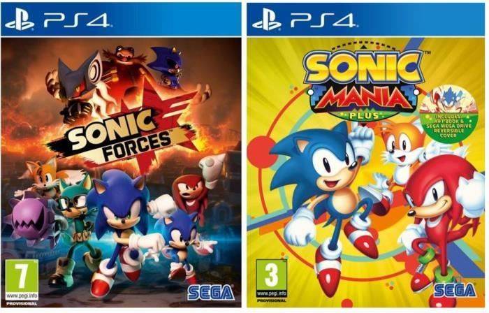 Jogo PS4 Sonic Mania Plus & Sonic Forces Double Pack