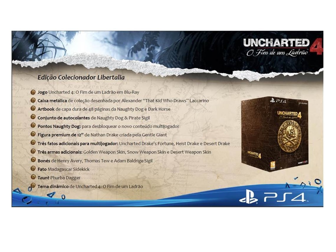 Uncharted 4: O Fim de um Ladrão - Meus Jogos